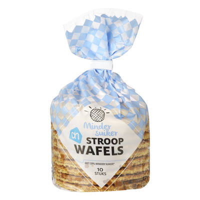 Huismerk Stroopwafels minder suiker