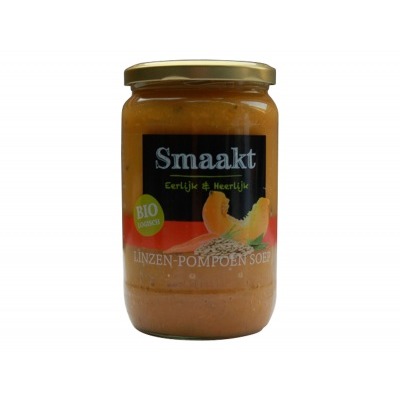 Smaakt Linzen pompoensoep