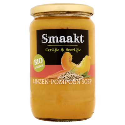 Smaakt Linzen pompoensoep