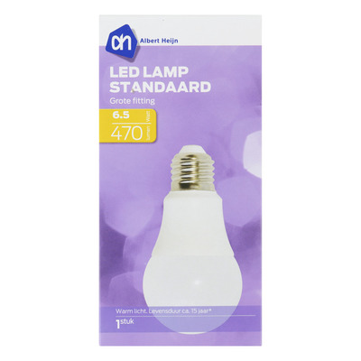 AH Led standaard 470 Lumen 7 W E27 nf