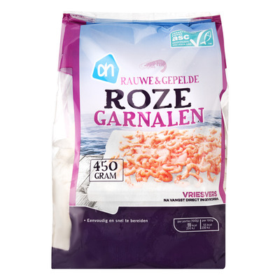 AH Gepelde roze garnalen rauw