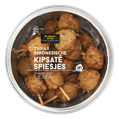 Huismerk Indonesische kipsaté spiesjes