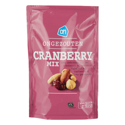 Huismerk Frisse cranberrymix ongezouten