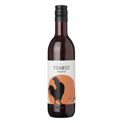 Huismerk Franse huiswijn fruitig rood