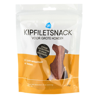 Huismerk Kipfiletsnack grote hond