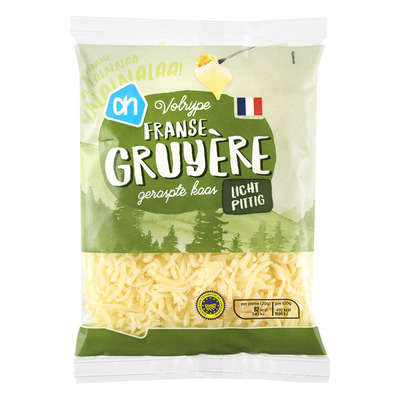 Huismerk Geraspte Franse Gruyère 47+