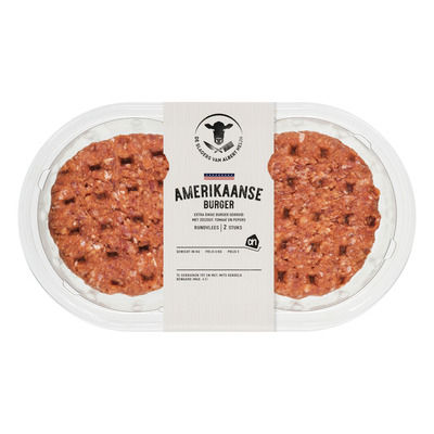Huismerk Amerikaanse hamburger
