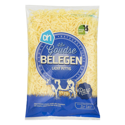 Huismerk Geraspte Goudse belegen kaas 48+