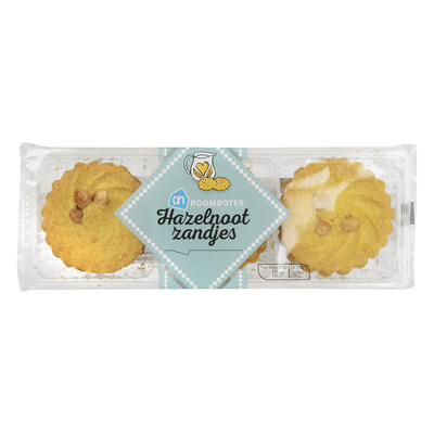 Huismerk Hazelnootzandjes roomboter