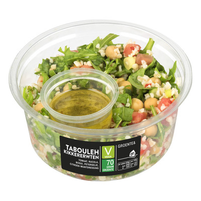 Huismerk Groente& tabouleh kikkererwten
