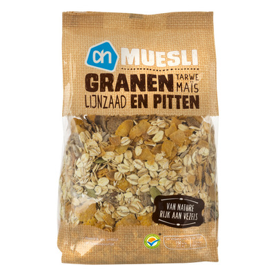 Huismerk Muesli granen-pitten