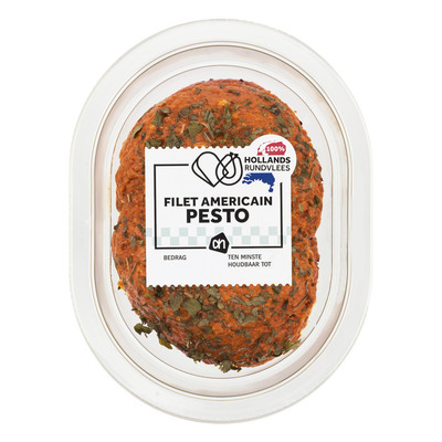 Huismerk Filet americain pesto