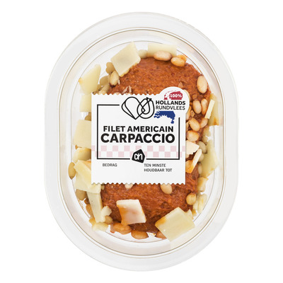 Huismerk Filet americain carpaccio