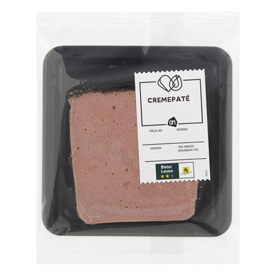 Huismerk Crèmepaté scharrel