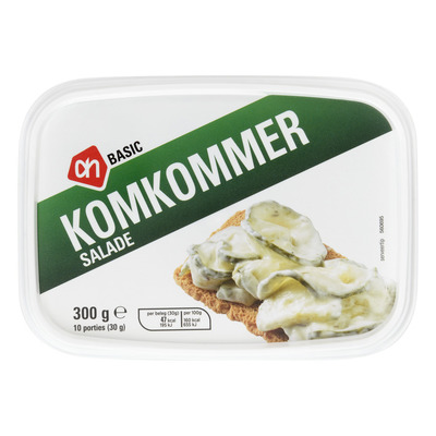 Budget Huismerk Komkommer salade
