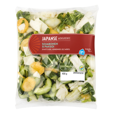 AH Aziatische wokgroente met sojabonen