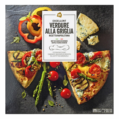 AH Excellent Steenoven pizza verdure alla griglia