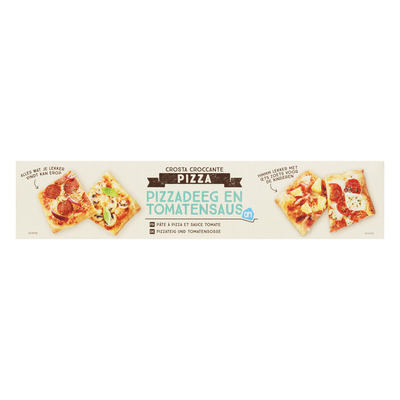 AH Pizzadeeg en tomatensaus