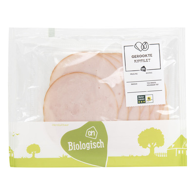 Huismerk Biologisch Gerookte kipfilet