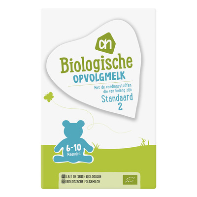 Huismerk Biologisch Opvolgmelk standaard 2