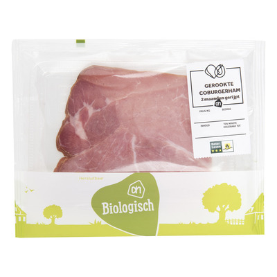 Huismerk Biologisch Gerookte Coburger ham