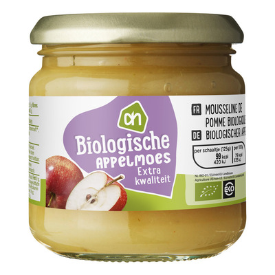 Huismerk Biologisch Appelmoes