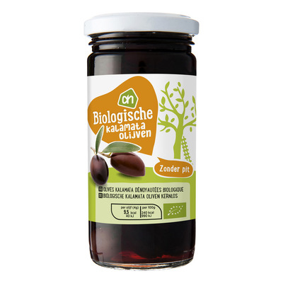 Huismerk Biologisch Kalamata olijven zonder pit
