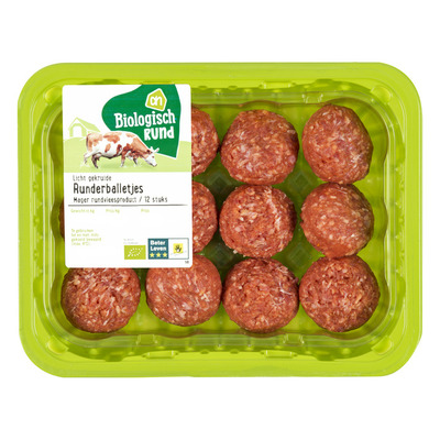 AH Biologisch Runder gehaktballetjes