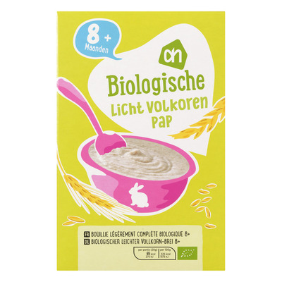 Huismerk Biologisch Licht volkoren granen pap 8 mnd