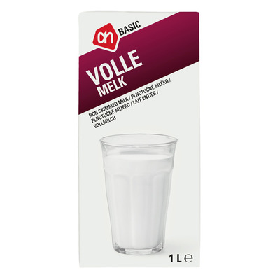 Huismerk Volle melk houdbaar