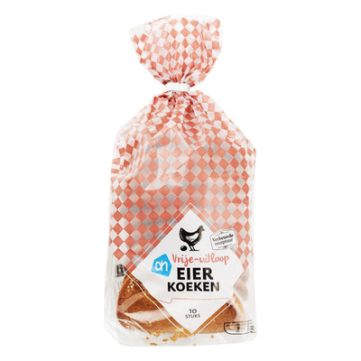 Huismerk Vrije uitloop eierkoeken