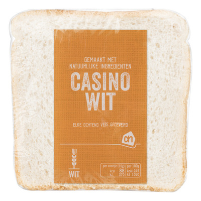 Huismerk Casino wit half