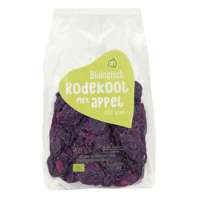 AH Biologisch Rode kool met appel deelblokjes