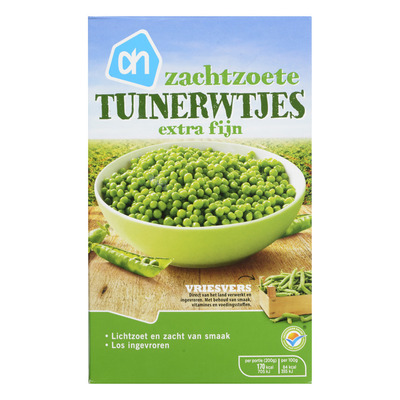 Huismerk Zachtzoete tuinerwtjes extra fijn