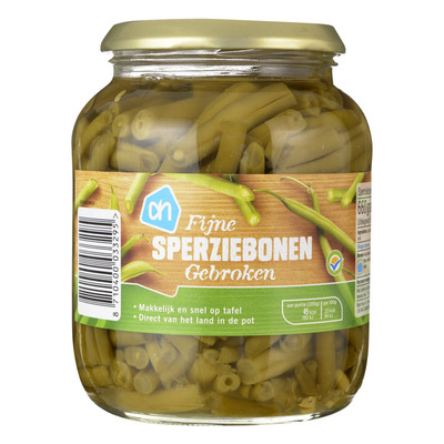Huismerk Sperziebonen fijn gebroken