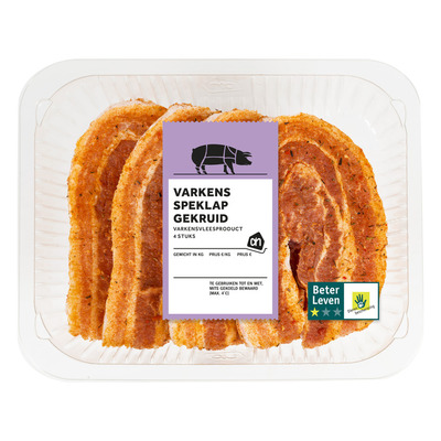 Huismerk Speklap gekruid
