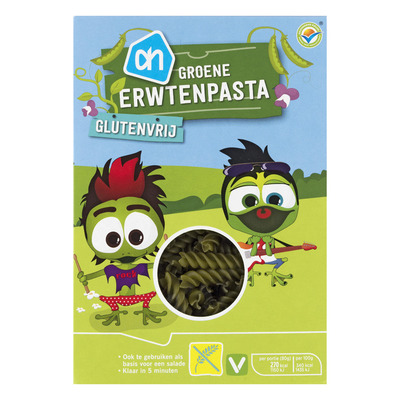 AH Groene erwten pasta glutenvrij
