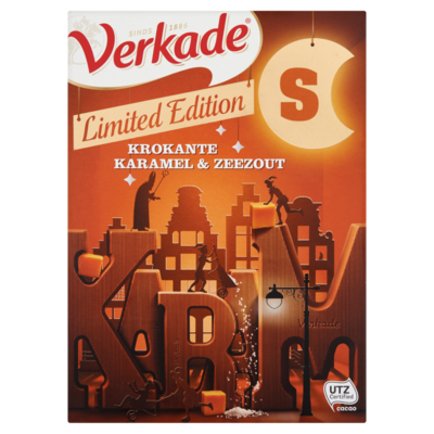 Verkade Krokante Karamel & Zeezout S Limited Edition 135 g