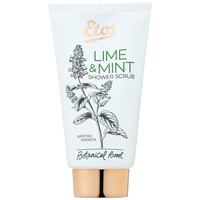 Etos Botanical Lime & mint shower scrub