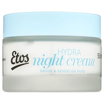 Huismerk Hydra night cream droog