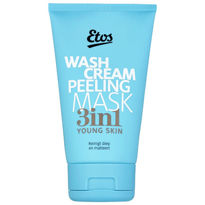 Huismerk 3in1 wash peeling mask young