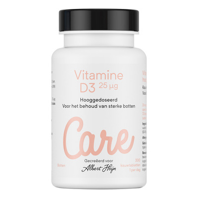 Care Vitamine D3 kauwtabletten