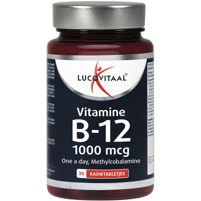 Lucovitaal Vitamine B12 1000 mcg kauwtabletten