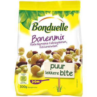 Bonduelle Bonenmix kidneybonen - kikkererwten