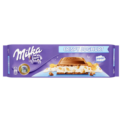 Milka Crispy yoghurt
