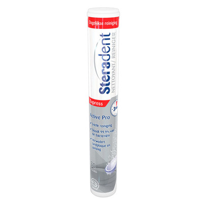 Steradent Active pro 3 minuten