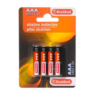 Kruidvat AAA Penlite Alkaline Batterijen