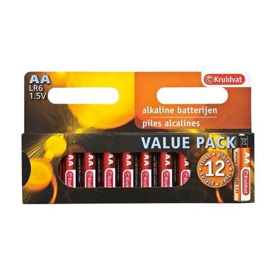 Kruidvat AA Penlite Alkaline Batterijen