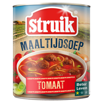 Struik Maaltijdsoep tomaat