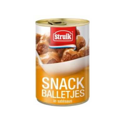 Struik Snackballetjes in satésaus